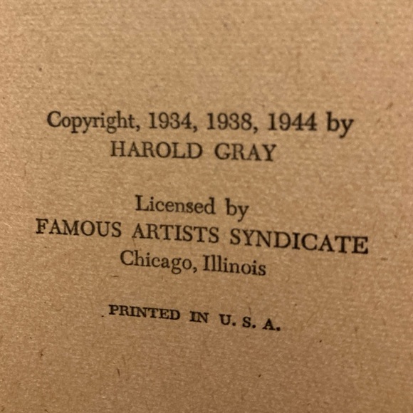 Title: Little Orphan Annie and the Gila Monster Gang
Author/Editor: Harold Gray - Picture 3 of 8